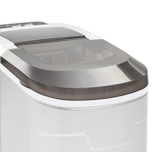 Isterningemaskine 2,4 l 15 kg/24 t. sølvfarvet