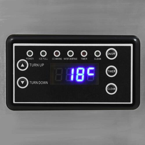 Isterningmaskine 45 kg/24 timer sort