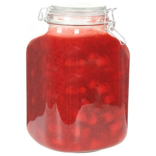 Syltetøjsglas med lås 6 stk. 5 l