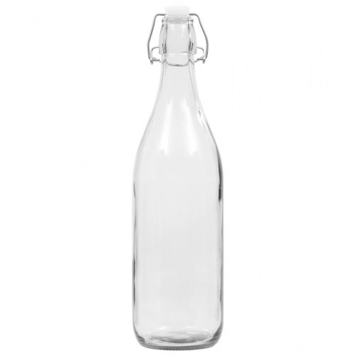 Glasflaske med patentlåg 12 stk. 1 l
