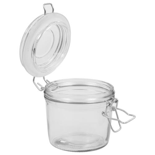 Opbevaringsglas med patentlåg 6 stk. 340 ml