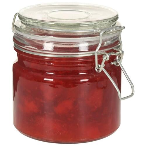 Opbevaringsglas med patentlåg 6 stk. 500 ml