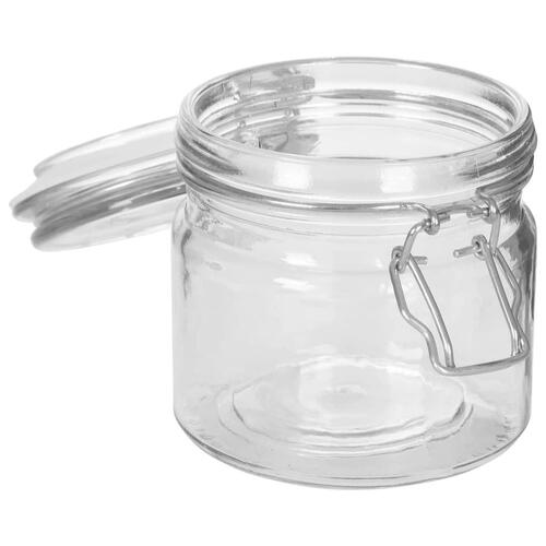 Opbevaringsglas med patentlåg 6 stk. 500 ml