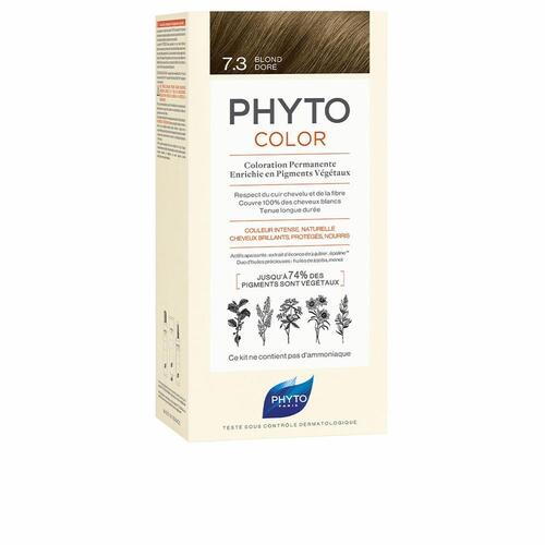 Permanent hårfarve PHYTO PhytoColor 7.3-rubio dorad Uden ammoniak