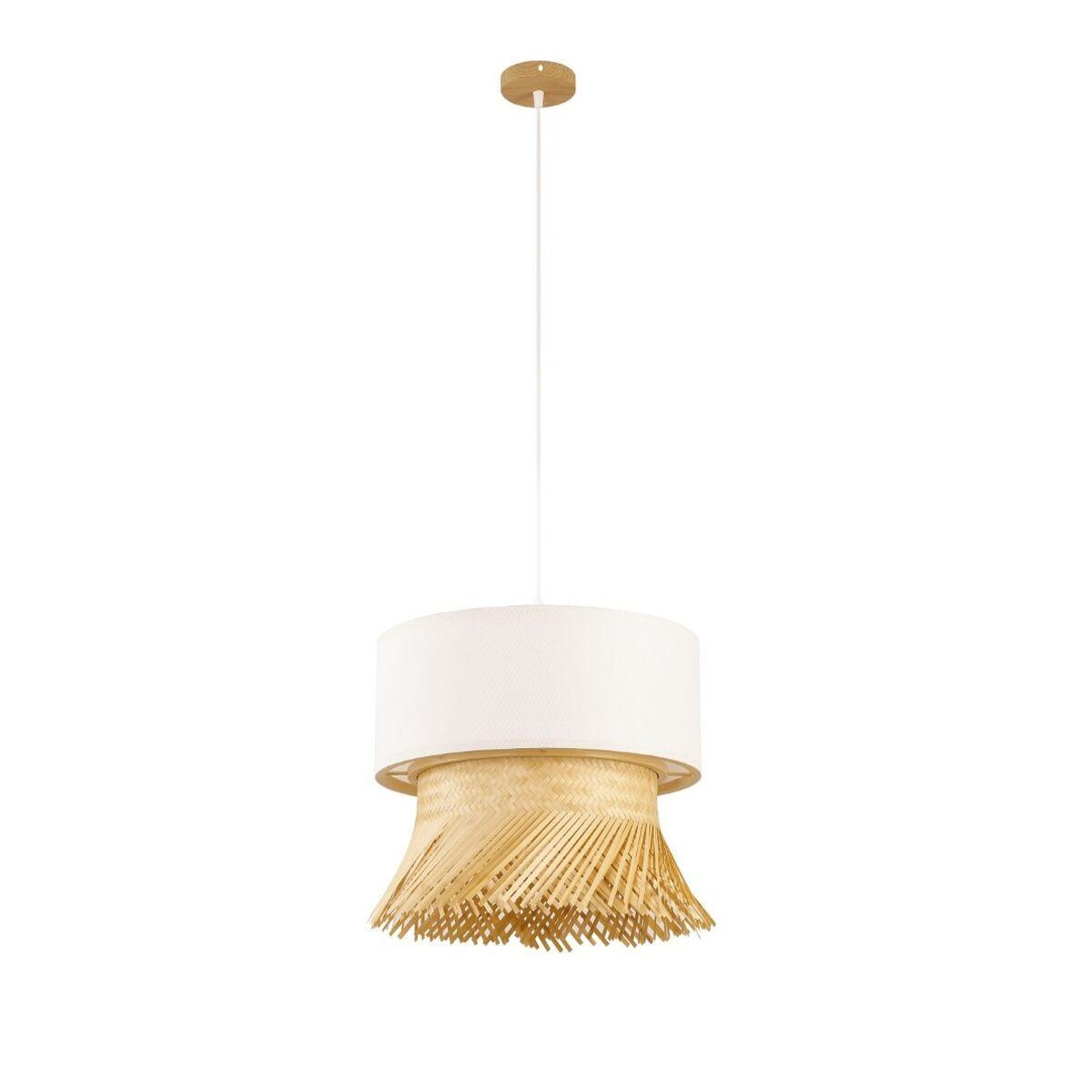 Loftslampe Polyester Bambus (40 x 40 x 39 cm)