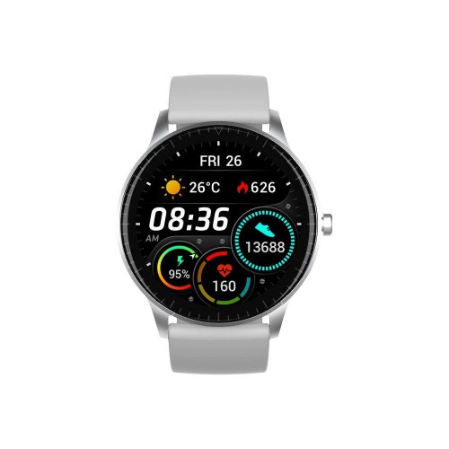 Smartwatch Denver Electronics SW-173 - grå/sølv, 1,28"