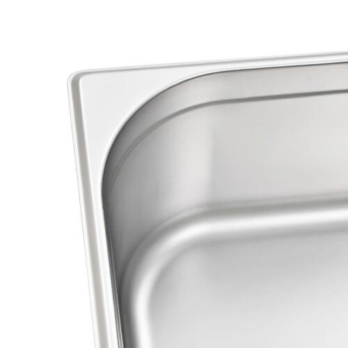 Gastronorm beholder 2 stk. GN 1/1 150 mm rustfrit stål