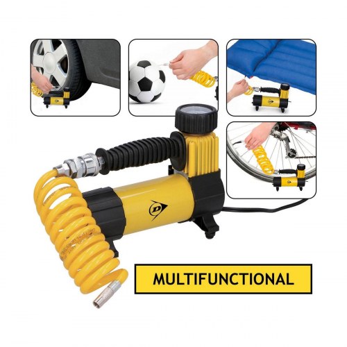 Dunlop luftkompressor 12 V - 7 bar