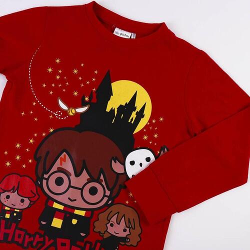 Nattøj Børns Harry Potter Rød 5 år