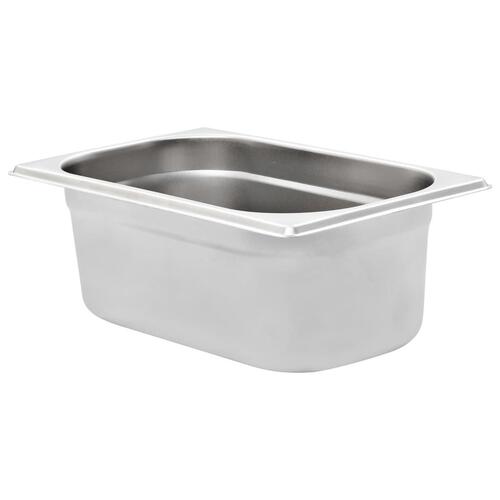 Gastronorm beholder 8 stk. GN 1/4 100 mm rustfrit stål