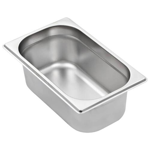 Gastronorm beholder 8 stk. GN 1/4 100 mm rustfrit stål