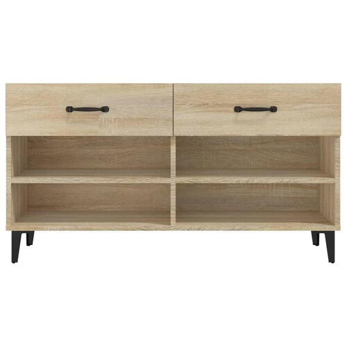 Skoreol 102x35x55 cm konstrueret træ sonoma-eg