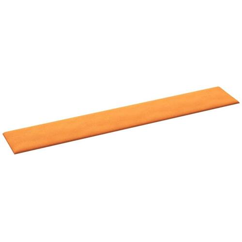Vægpaneler 12 stk. 90x15 cm 1,62 m² stof lysegul