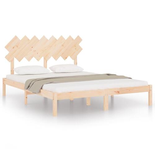 Sengeramme 160x200 cm massivt træ