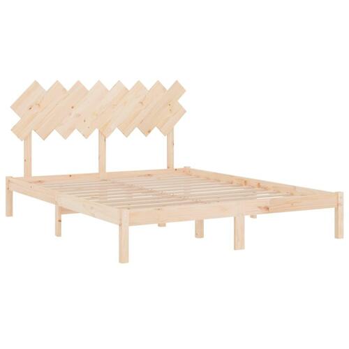Sengeramme 160x200 cm massivt træ