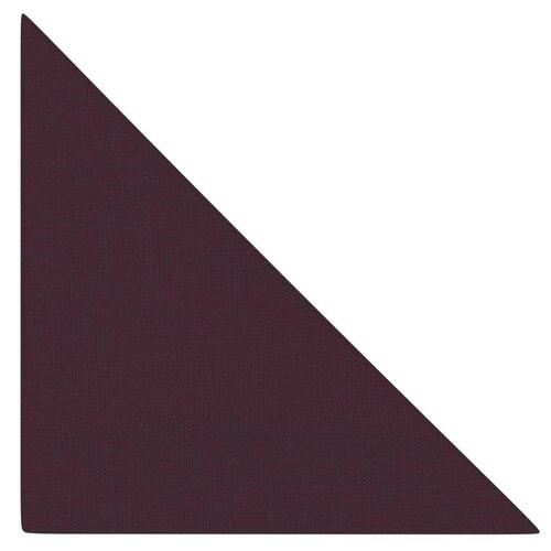 Vægpaneler 12 stk. 30x30 cm 0,54 m² stof lilla