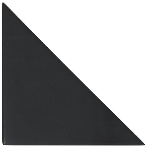 Vægpaneler 12 stk. 30x30 cm 0,54 m² kunstlæder sort