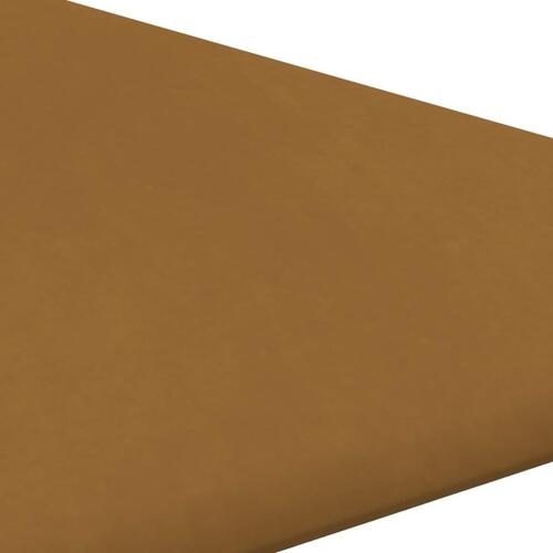 Vægpaneler 12 stk. 30x30 cm 0,54 m² fløjl brun