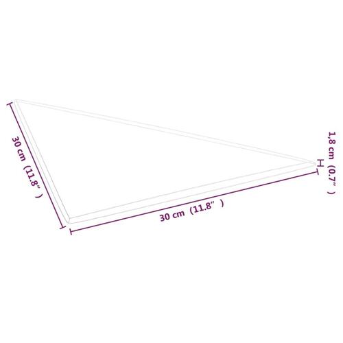 Vægpaneler 12 stk. 30x30 cm 0,54 m² kunstlæder cremefarvet