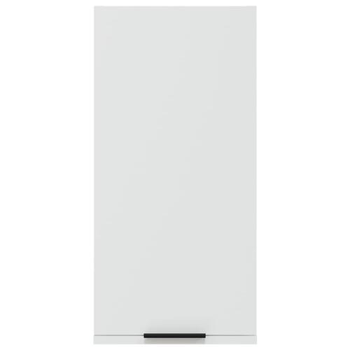 Væghængt badeværelsesskab 32x20x67 cm hvid