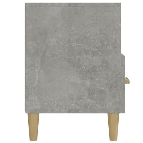 Tv-bord 102x36x50 cm konstrueret træ betongrå