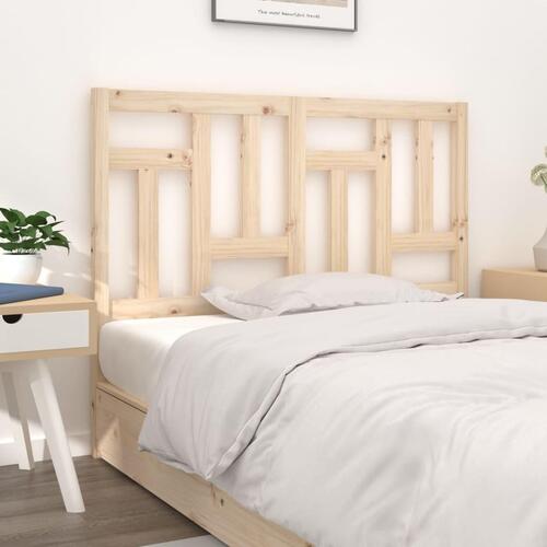 Sengegærde 125,5x4x100 cm massivt fyrretræ