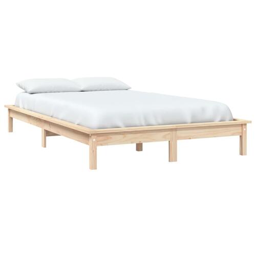 Sengeramme 180x200 cm massivt fyrretræ