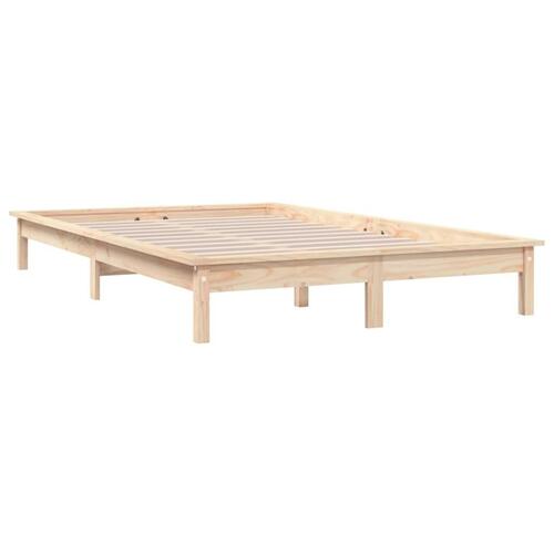 Sengeramme 180x200 cm massivt fyrretræ