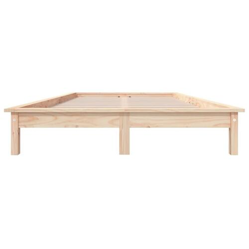 Sengeramme 180x200 cm massivt fyrretræ