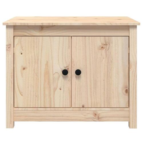 Sofabord 71x49x55 cm massivt fyrretræ