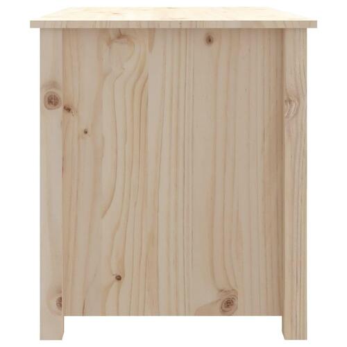 Sofabord 71x49x55 cm massivt fyrretræ