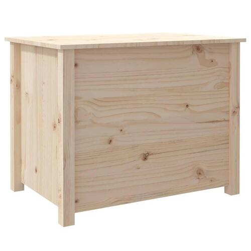 Sofabord 71x49x55 cm massivt fyrretræ