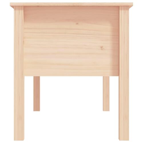 Sofabord 102x49x55 cm massivt fyrretræ