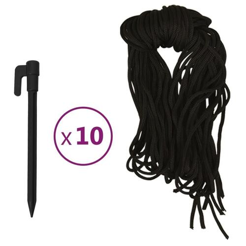Oppustelig snemand med LED'er 455 cm