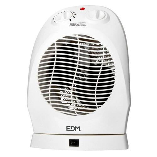 Varmeapparat EDM 07202 Hvid 1000-2000 W