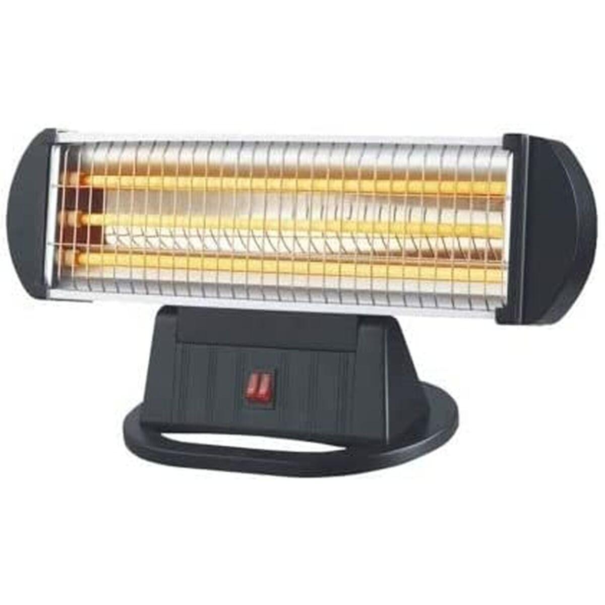 Elradiator kvarts EDM 07140 - sort 1200 W