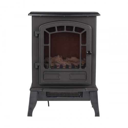 Classic Fire Torino elektrisk dekorationspejs - sort, 2000 W (56,5 × 24 × 38 cm)