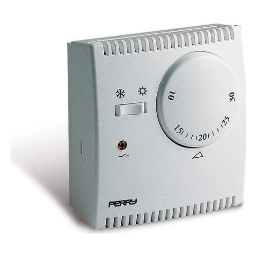 Termostat Perry 03017 Hvid Analog