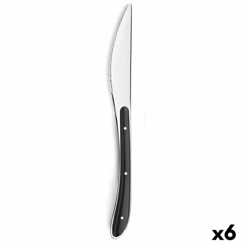 Amefa Bistro bordknive, to-farvet metal, 23 cm - 6 stk.