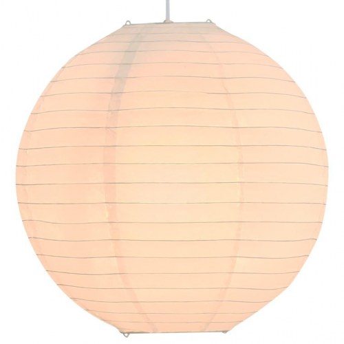 Pendellampe Ø 45 cm E27 hvid