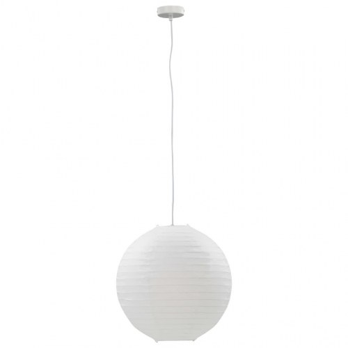 Pendellampe Ø 45 cm E27 hvid