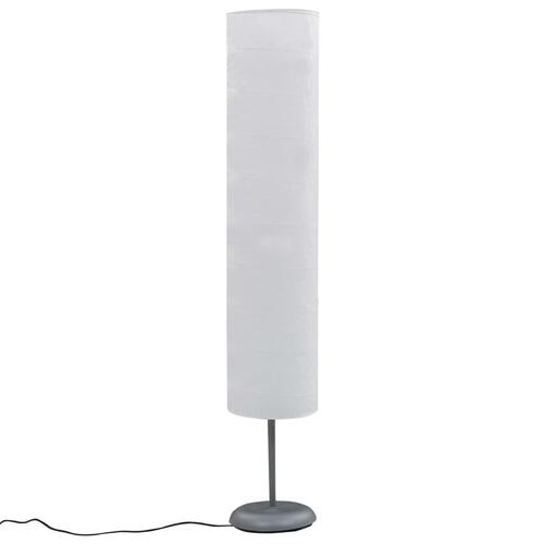 Gulvlampe med fod 121 cm E27 hvid