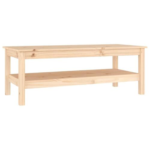 Sofabord 110x50x40 cm massivt fyrretræ