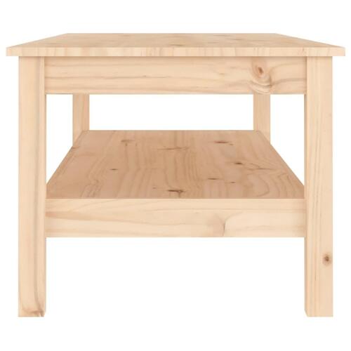Sofabord 110x50x40 cm massivt fyrretræ