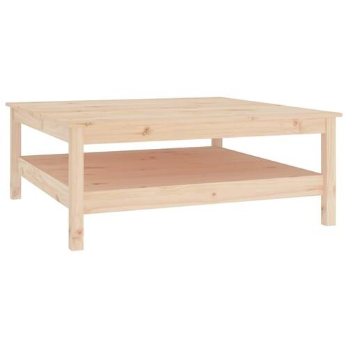 Sofabord 100x100x40 cm massivt fyrretræ