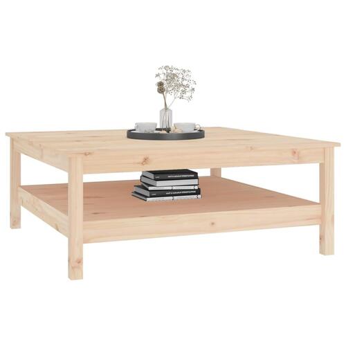Sofabord 100x100x40 cm massivt fyrretræ