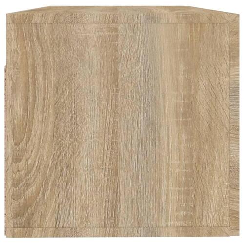 Vægskab 100x36,5x35 cm konstrueret træ sonoma-eg
