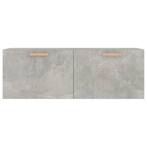 Vægskab 100x36,5x35 cm konstrueret træ betongrå