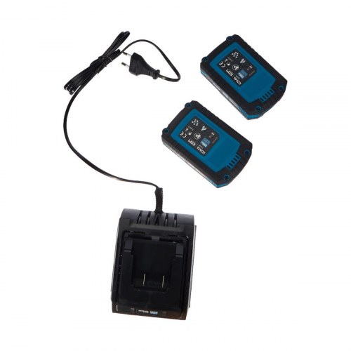 Slagboremaskine Koma Tools 20 V med 2 batterier