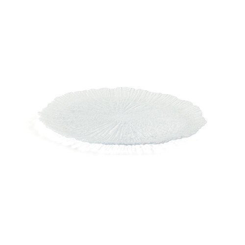 Mar De Viento middagstallerken i gennemsigtigt glas Ø 32 cm - sæt á 6